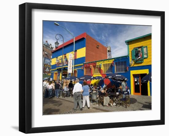 La Boca, Harbour Area, Buenos Aires, Argentina, South America-Thorsten Milse-Framed Photographic Print
