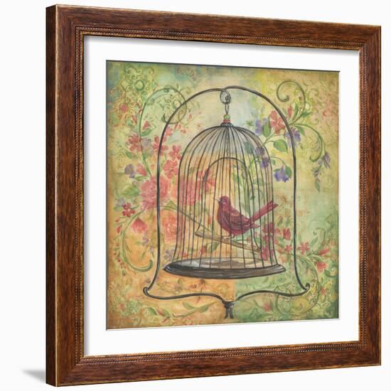 La Boheme Bird II-Kate McRostie-Framed Art Print