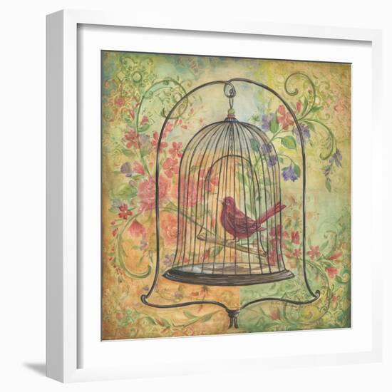 La Boheme Bird II-Kate McRostie-Framed Art Print