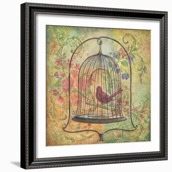 La Boheme Bird II-Kate McRostie-Framed Art Print