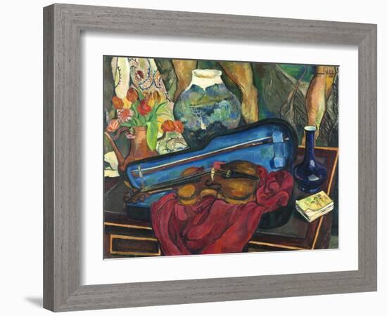 La boîte à violon-Suzanne Valadon-Framed Giclee Print