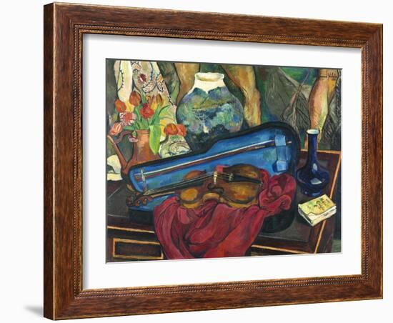 La boîte à violon-Suzanne Valadon-Framed Giclee Print