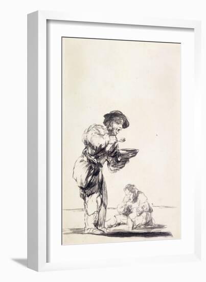 La Bouillie': Beggars Eating Mash-Suzanne Valadon-Framed Giclee Print