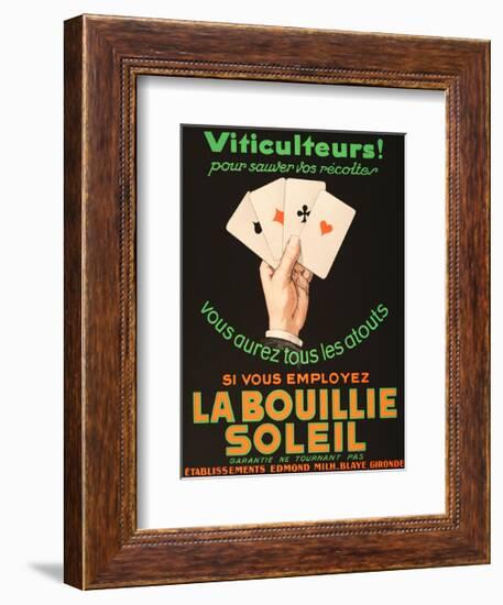 La Bouillie Soleil-Vintage Posters-Framed Giclee Print