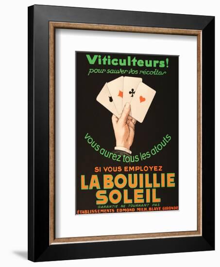 La Bouillie Soleil-Vintage Posters-Framed Giclee Print