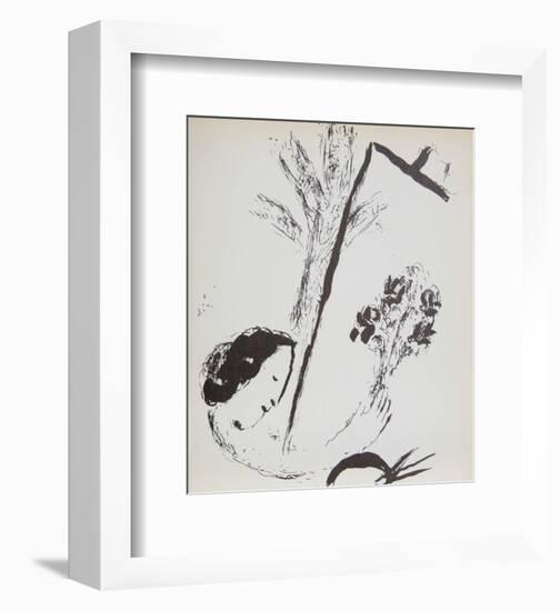 La Bouquet a la Main-Marc Chagall-Framed Collectable Print