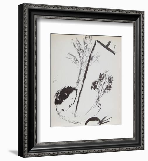 La Bouquet a la Main-Marc Chagall-Framed Collectable Print