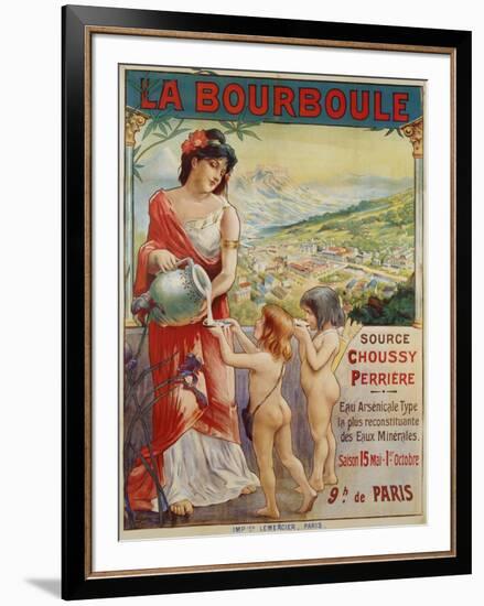 La Bourboule Poster-null-Framed Giclee Print