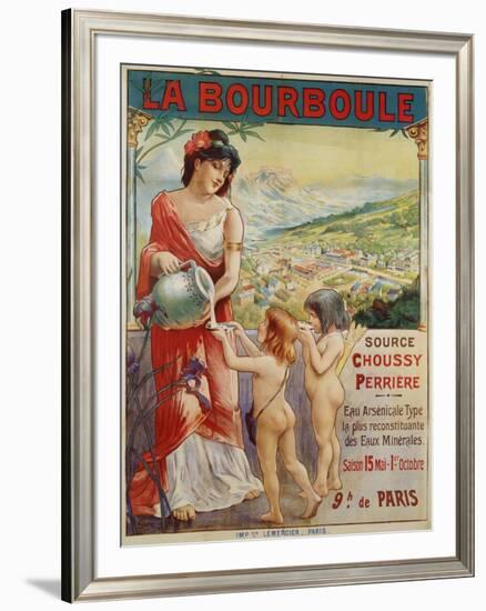 La Bourboule Poster-null-Framed Giclee Print