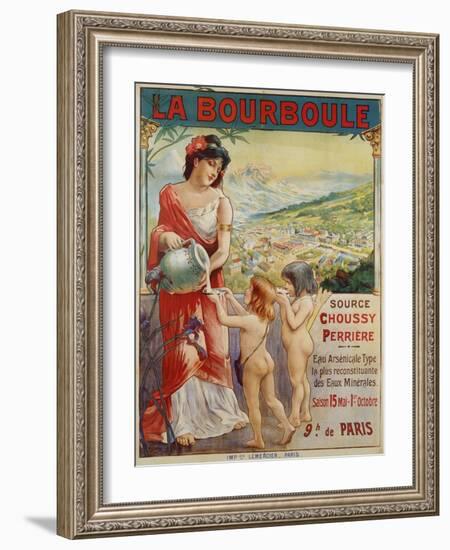 La Bourboule Poster-null-Framed Giclee Print