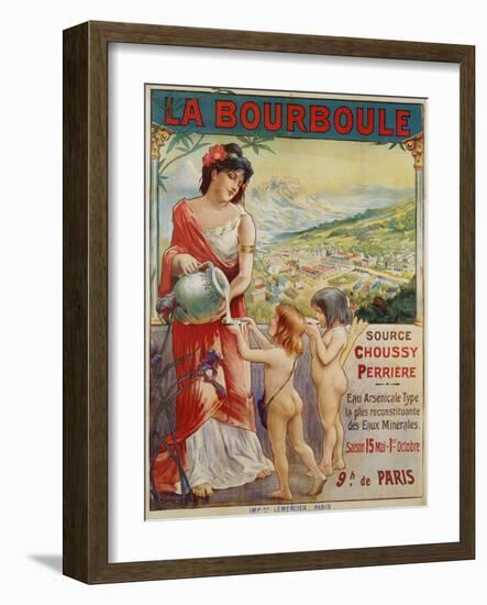 La Bourboule Poster-null-Framed Giclee Print