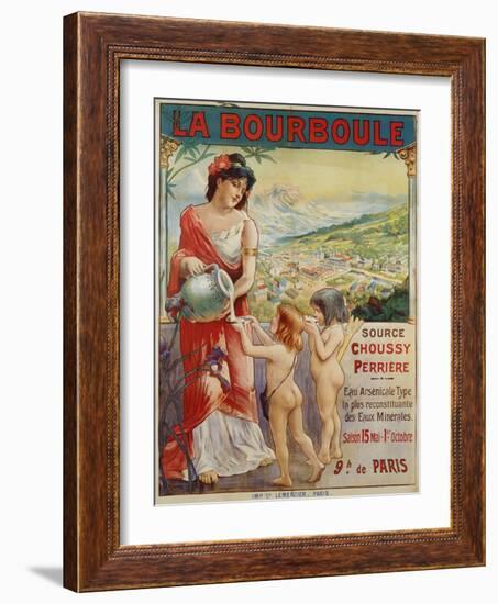 La Bourboule Poster-null-Framed Giclee Print