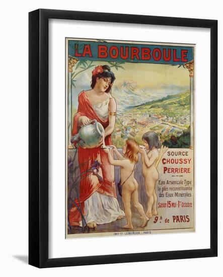 La Bourboule Poster-null-Framed Giclee Print