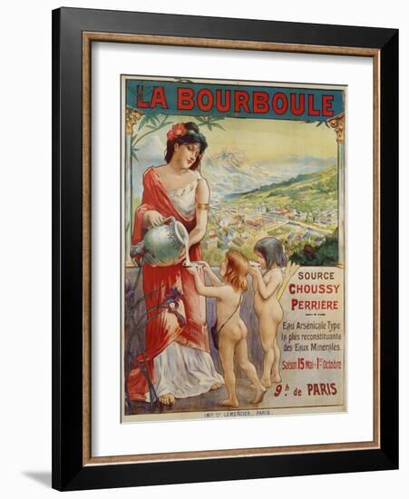 La Bourboule Poster-null-Framed Giclee Print