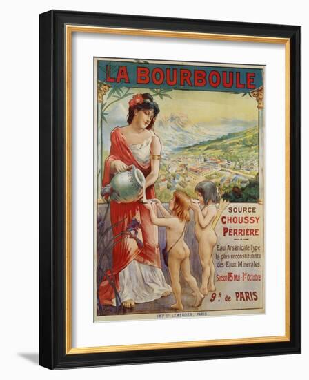 La Bourboule Poster-null-Framed Giclee Print