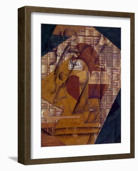 La Bouteille de rhum de la Martinique-Juan Gris-Framed Giclee Print