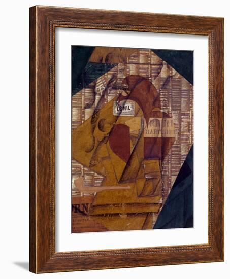 La Bouteille de rhum de la Martinique-Juan Gris-Framed Giclee Print