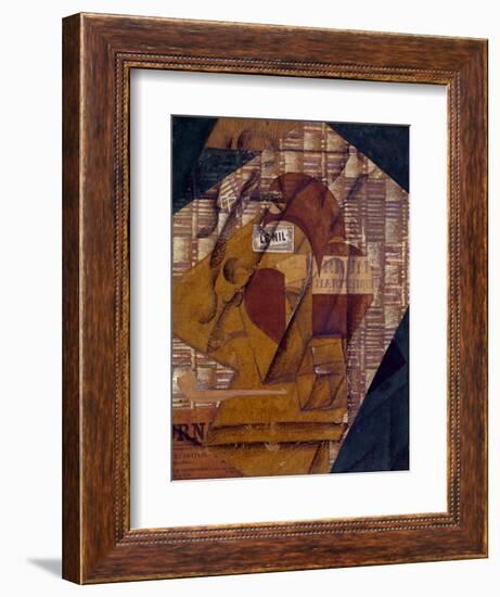 La Bouteille de rhum de la Martinique-Juan Gris-Framed Giclee Print