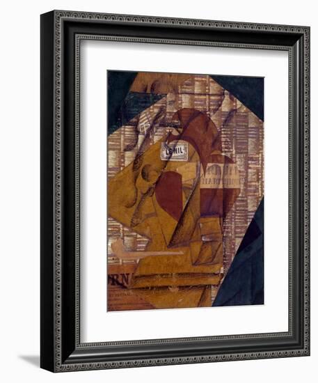 La Bouteille de rhum de la Martinique-Juan Gris-Framed Giclee Print