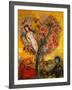 La Branche-Marc Chagall-Framed Art Print