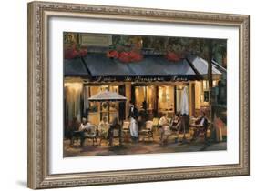 La Brasserie-Marilyn Hageman-Framed Art Print