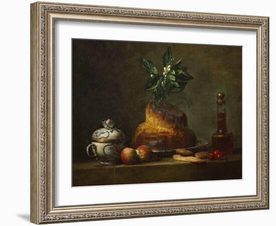 La Brioche-Jean-Baptiste Simeon Chardin-Framed Giclee Print