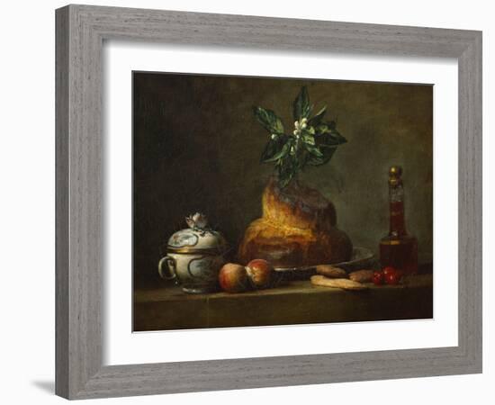 La Brioche-Jean-Baptiste Simeon Chardin-Framed Giclee Print