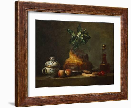 La Brioche-Jean-Baptiste Simeon Chardin-Framed Giclee Print