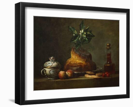 La Brioche-Jean-Baptiste Simeon Chardin-Framed Giclee Print