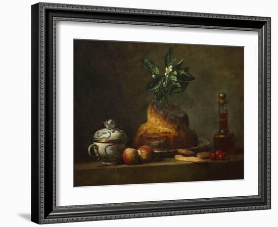 La Brioche-Jean-Baptiste Simeon Chardin-Framed Giclee Print