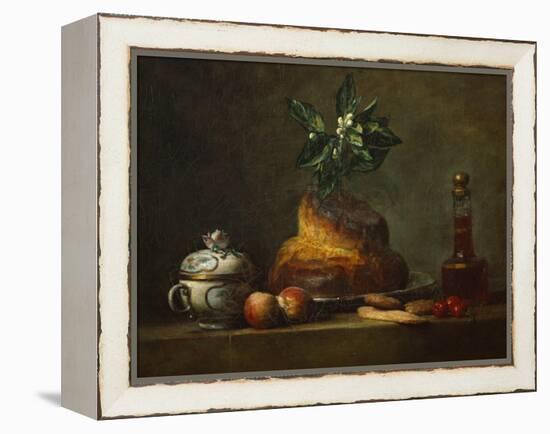 La Brioche-Jean-Baptiste Simeon Chardin-Framed Premier Image Canvas