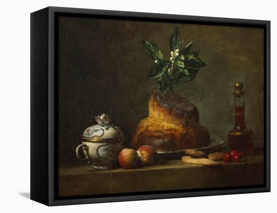 La Brioche-Jean-Baptiste Simeon Chardin-Framed Premier Image Canvas