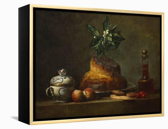 La Brioche-Jean-Baptiste Simeon Chardin-Framed Premier Image Canvas