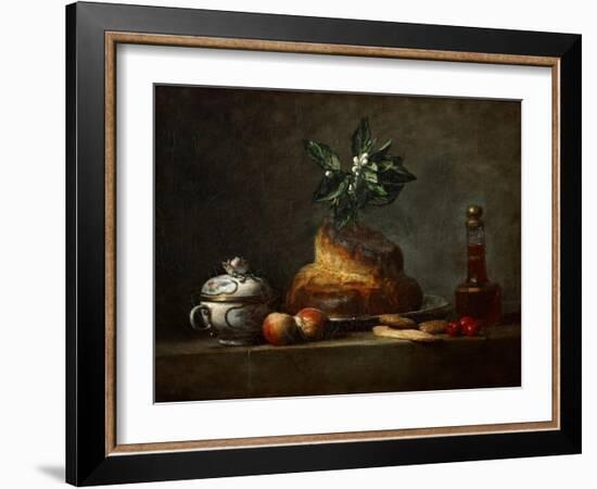 La Brioche-Jean-Baptiste Simeon Chardin-Framed Giclee Print