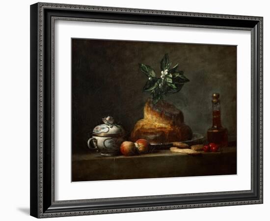 La Brioche-Jean-Baptiste Simeon Chardin-Framed Giclee Print