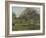 La brouette, verger-Camille Pissarro-Framed Giclee Print