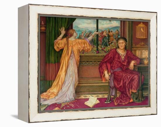 La Cage Doree - the Gilded Cage , by De Morgan, Evelyn (1855-1919). Oil on Canvas, between 1900 And-Evelyn De Morgan-Framed Premier Image Canvas