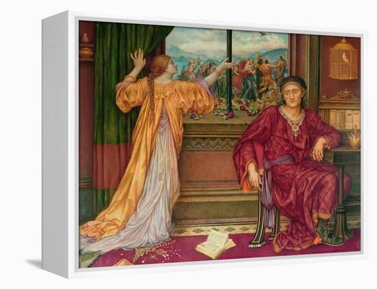 La Cage Doree - the Gilded Cage , by De Morgan, Evelyn (1855-1919). Oil on Canvas, between 1900 And-Evelyn De Morgan-Framed Premier Image Canvas