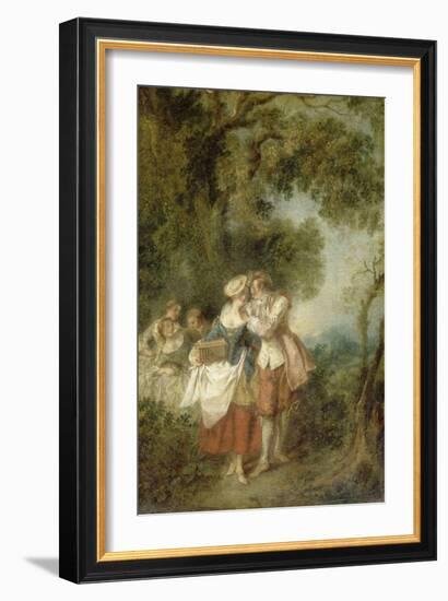 La Cage-Nicolas Lancret-Framed Giclee Print