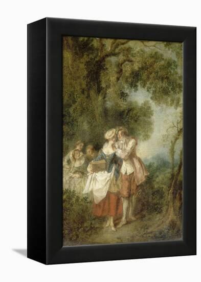 La Cage-Nicolas Lancret-Framed Premier Image Canvas