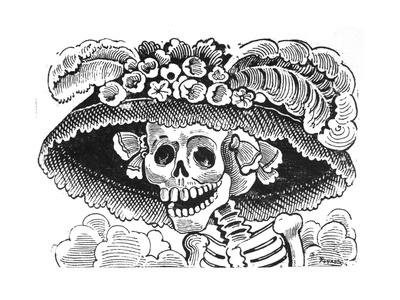 La Calavera De La Catrina 1913 Giclee Print Jose Guadalupe Posada Art Com