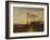 La Camargue, coucher de soleil-Félix Ziem-Framed Giclee Print