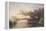 La Camargue, coucher de soleil-Félix Ziem-Framed Premier Image Canvas