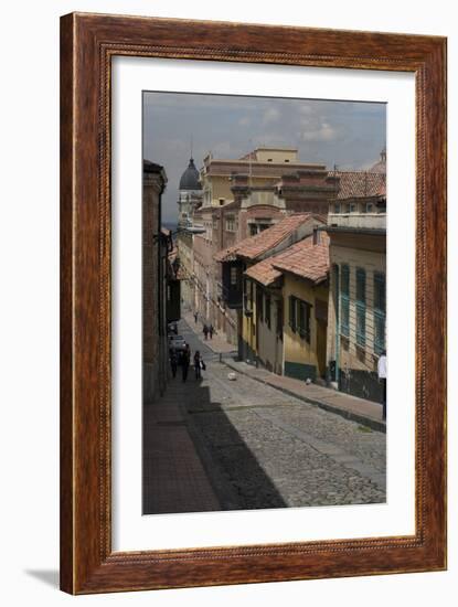 La Candelaria (Old Section of the City), Bogota, Colombia-Natalie Tepper-Framed Photo