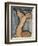 La cariatide-Amedeo Modigliani-Framed Giclee Print