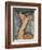 La cariatide-Amedeo Modigliani-Framed Giclee Print