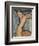 La cariatide-Amedeo Modigliani-Framed Giclee Print