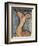 La cariatide-Amedeo Modigliani-Framed Giclee Print