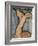 La cariatide-Amedeo Modigliani-Framed Giclee Print