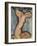 La cariatide-Amedeo Modigliani-Framed Giclee Print